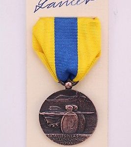 Somme Veteran medal