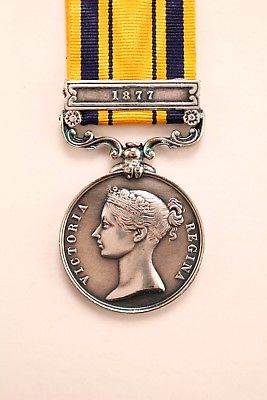 Zulu wars medal South Africa