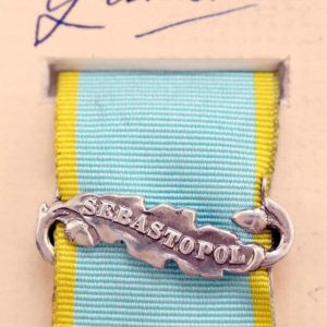 Crimea medal Sebastopol clasp bar
