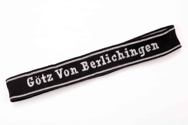 SS cuff title Got Von Berlichingen