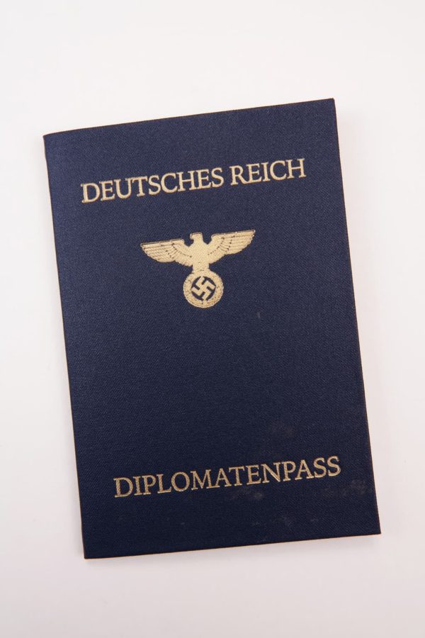 Deutsches Reich Dipolmatenpass Third Reich