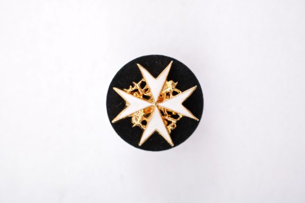 St. John lapel pin