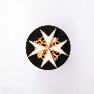 St. John lapel pin