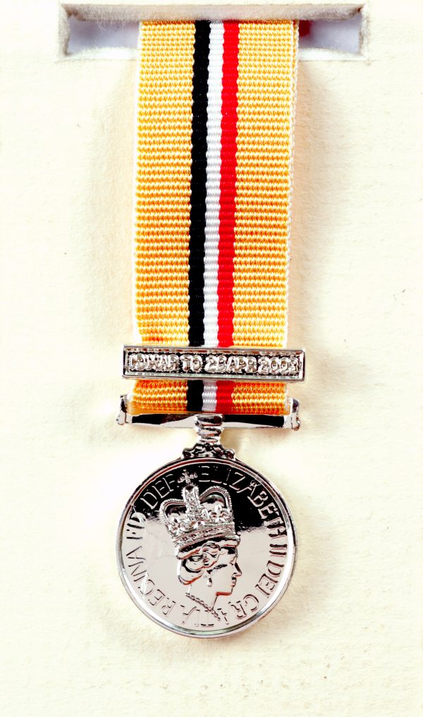 Iraq Service medal 19 march 28 April bar