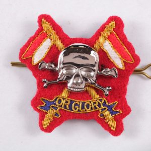Queens Lancers officer badge
