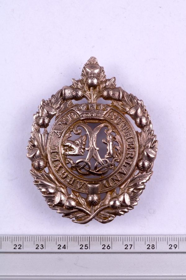 sutherland & argyll badge