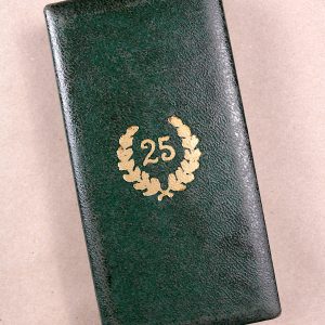 German police medal case