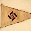 German Labour front DAF vehicle pennant