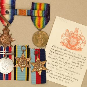 Pilot F J MEE WW2 medals