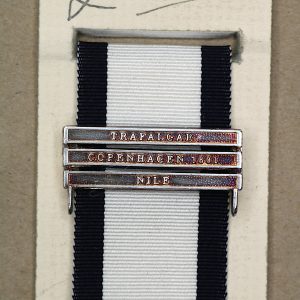 naval medal clasp trafalgar nile Copenhagen